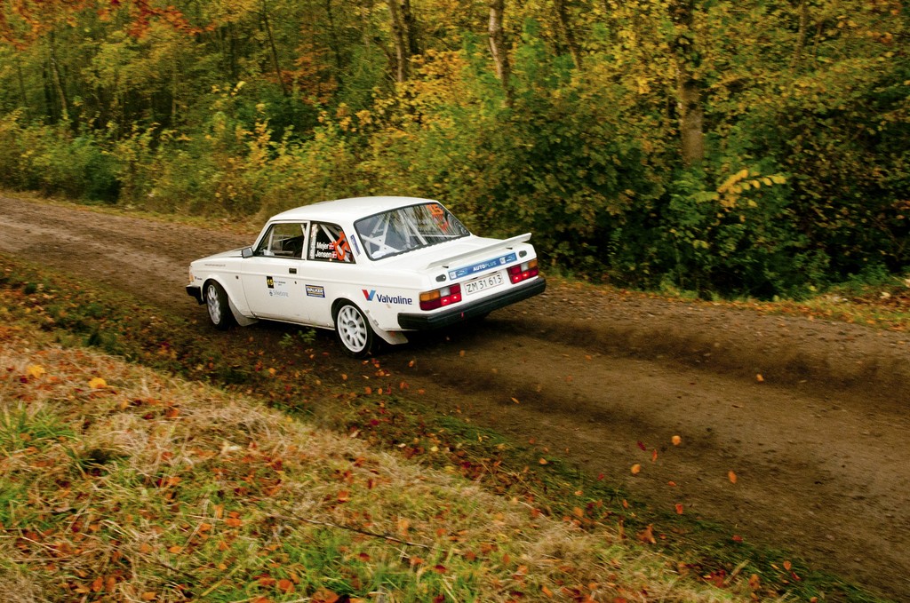 Heino Mejer og Bo Mølgaard kørte stabilt, og hentede DM med til Horsens
(Foto: rallypics.dk)